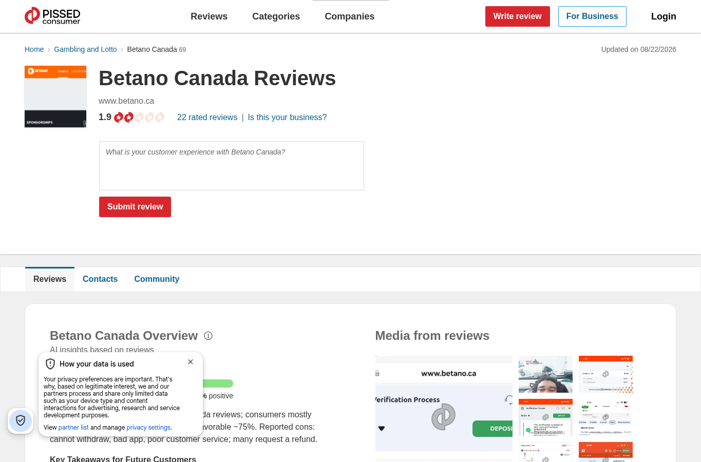 Captura contextual de comentarios publicados por usuarios
