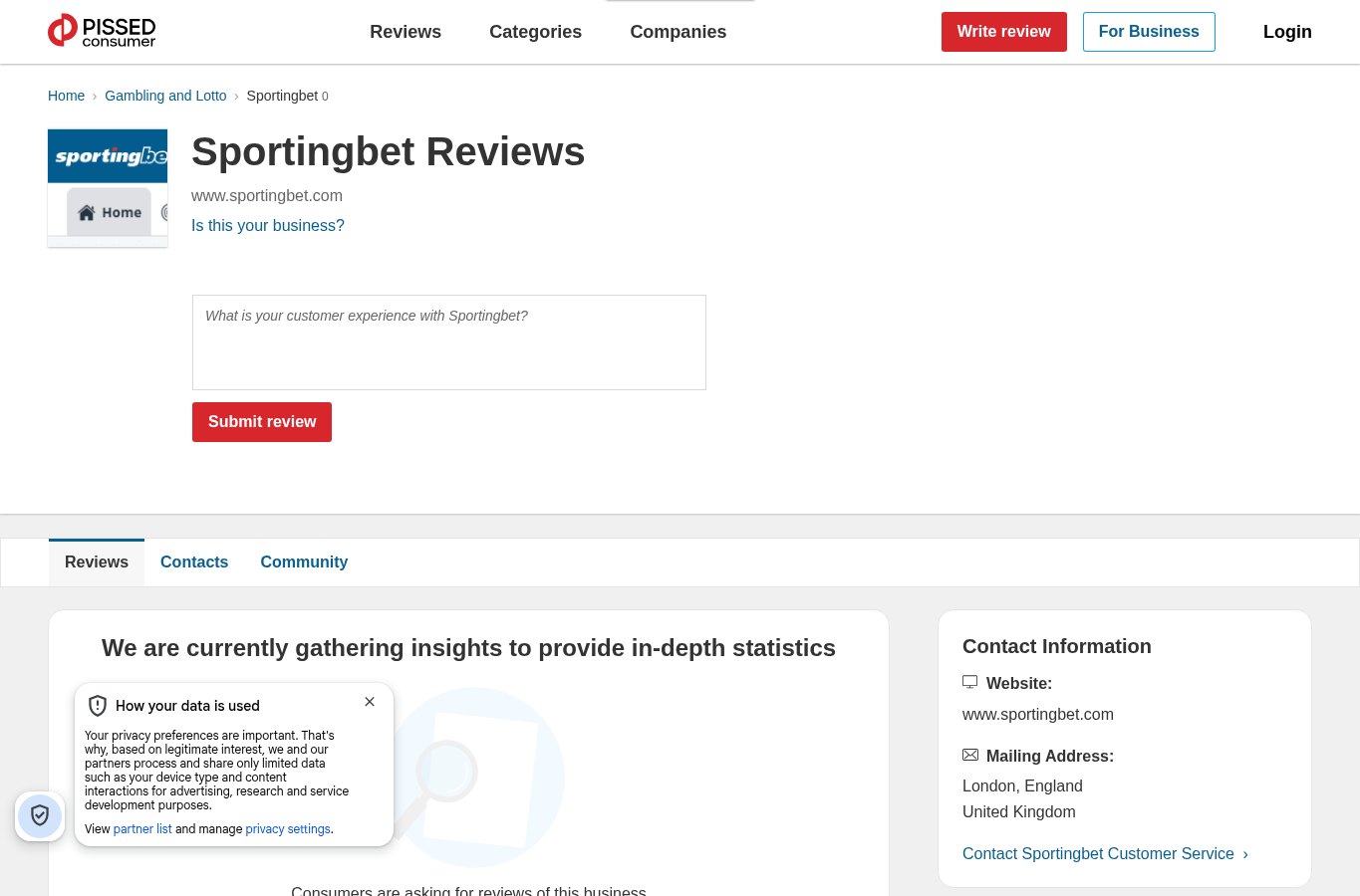 Captura contextual de reseñas de usuarios sobre el servicio